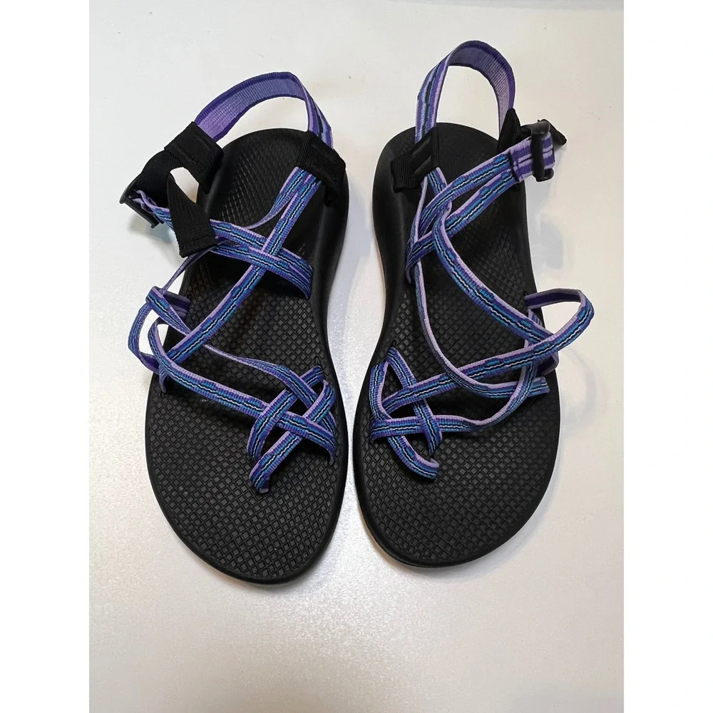 Chacos XZ/Cloud Sandals Women Purple Blue Strappy Sport‎ Outdoor Sz 11